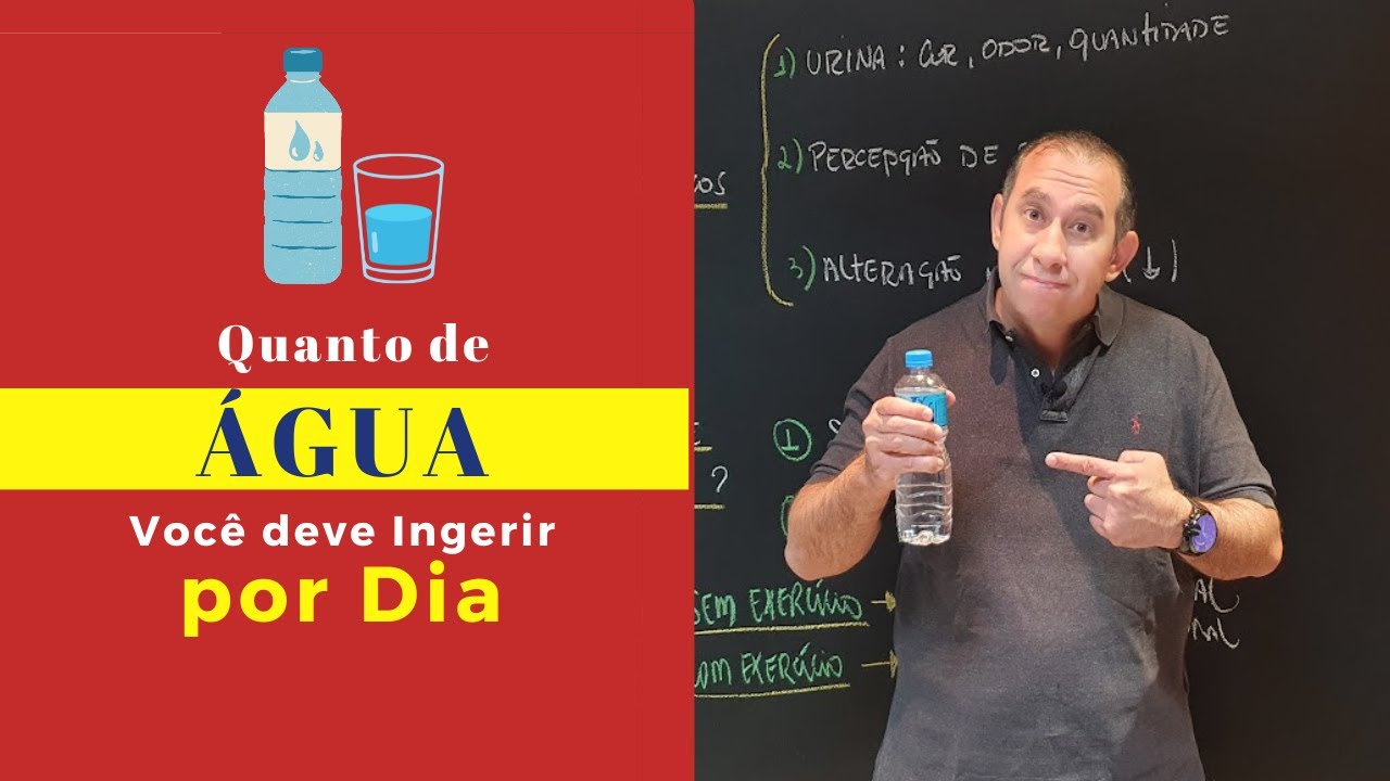 Quanto de Água Você deve Tomar por Dia?