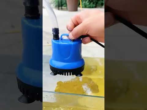 Fish tank bottom suction submersible pump, leaving no fish feces and food residues😎😎🥰