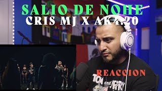 REACCION a Salio De Noche (Video Oficial) - CRIS MJ x AKA 420 x STARS MUSIC CHILE