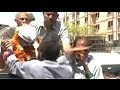 Arvind Kejriwal slapped again while campaigning in.