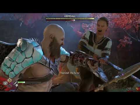 Kratos Vs Heimdall But With GOW 3 Music