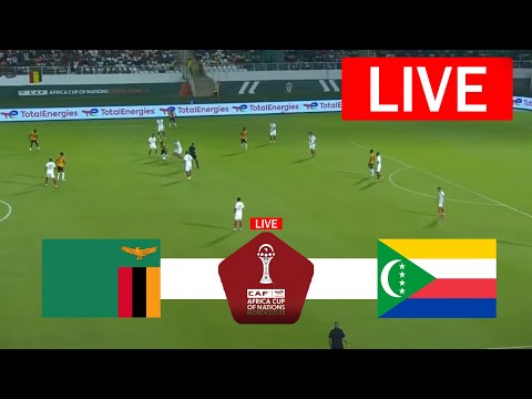 Zambia vs Comoros LIVE | CAF Africa Cup of Nations 2025 | Match LIVE Today!