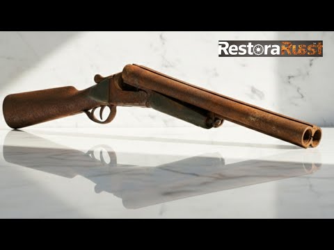 Extreme Restoration: Sullah's Rusted Double Barrel Shotgun 12 Bore