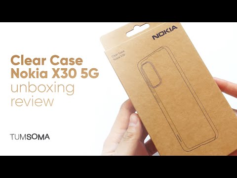 Clear Case Nokia X30 5G - Unboxing Review