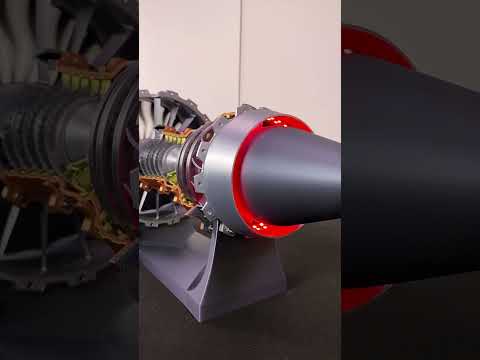 Mô hình động cơ Turbojet Miniature Rolls-Royce TR-900 NIKOLA TOYs