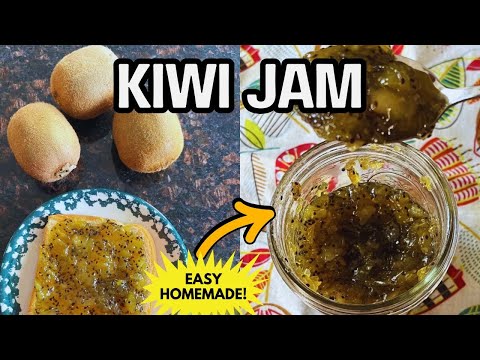 Homemade Kiwi Jam Recipe: Secret Tips for Perfect Texture & Taste 🥝 Easy 30-Min Tutorial ✨ DIY Guide