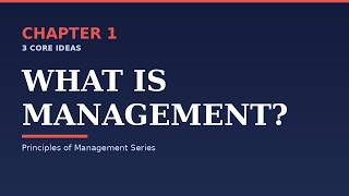 WHAT IS MANAGEMENT? | What the Research Actually Says | Principles of Management Ch. 1