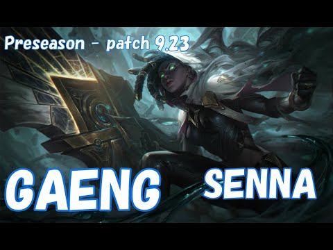 【ADよりダメージ上】DFM GAENG セナ(Senna) VS ルル(Lulu) SUP - Patch9.23 JP Ranked【LOL】