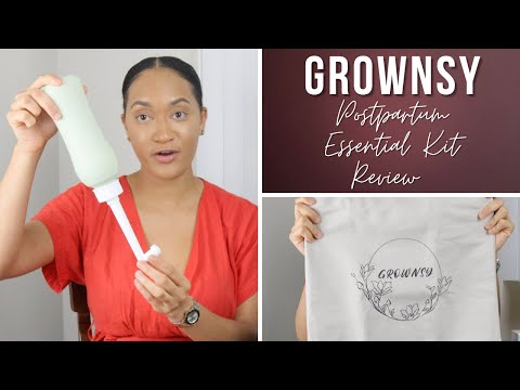 REVIEW: GROWNSY POSTPARTUM RECOVERY ESSENTIAL KIT