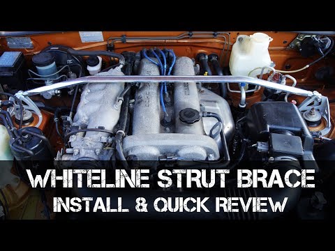 Install & Review - Whiteline Strut Brace