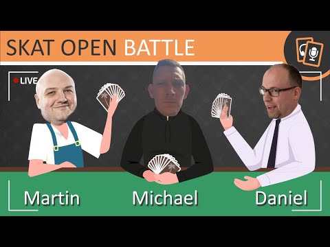 Skat & Schnack live mit Daniel. Heute zu Gast @SkatMartin und @Zinnitzking.