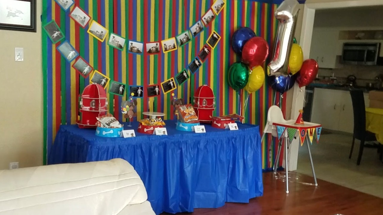 Setting Up For Jackson's Party | Quick Walk Through | Puppy Themed 1st Birthday Party