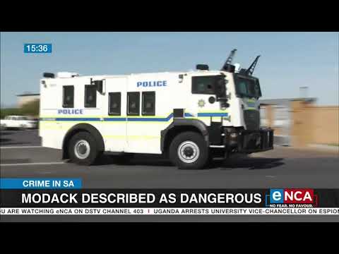 Crime in SA Modack described as dangerous