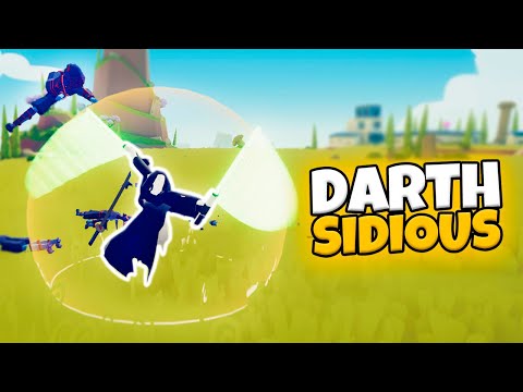 DARTH SIDIOUS VS EVERY FACTION | TABS STAR WARS GAMEPLAY