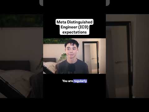 Meta Distinguished Engineer (IC9) expectations