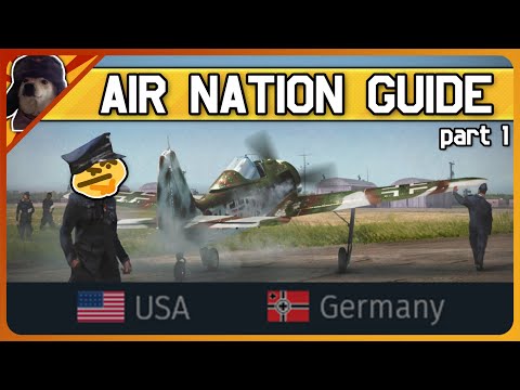 USA & Germany - Air Nations in War Thunder EXPLAINED: Part 1 | War Thunder Plane Countries Guide