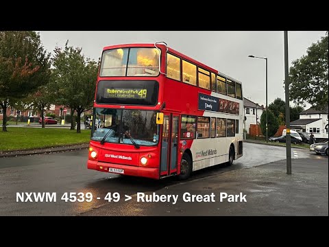 NXWM 4539 Dennis Trident (ZF/€3) BL53EDP - Roaring Fans!