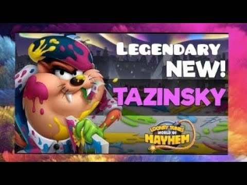 Looney tunes world of mayhem || legendary tazinksy ( tanzinsky ) unlock and gameplay..
