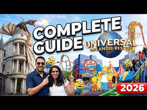 Universal Studios Florida: The ULTIMATE 1-Day Guide (2026) | All Rides & Food Review!