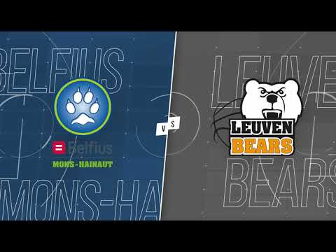BNXT LEAGUE : Belfius Mons-Hainaut vs. Stella Artois Leuven Bears : highlights : 71-68 (24.09.2021)
