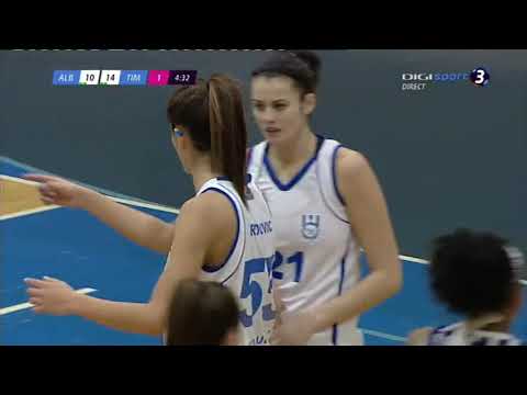 CSU Alba Iulia 72 - 78 SCM Timisoara (Romanian 2017/2018 season)