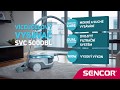 Vysavače Sencor SVC 5001YL