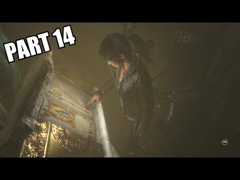 Rise Of The Tomb Raider - BATHS OF KITEZH CHALLENGE TOMB - Walkthrough Part 14