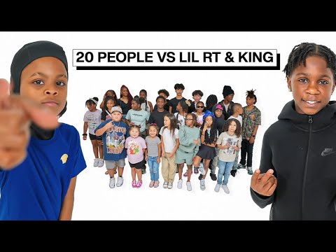 20 WOMEN VS 2 RAPPERS: LIL RT & FNG KING