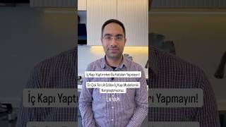 İç Kapı Modelleri: Avantajları ve Dezavantajları