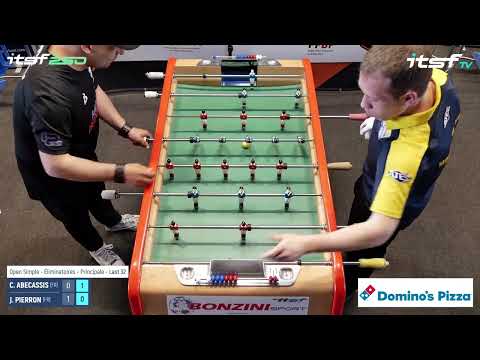C. Abecassis vs J. Pierron - Open Simple - Last 32 - ITSF 2e Open National d'Ancenis (ITSF 250)