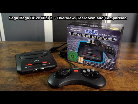 Sega Mega Drive Mini 2  - Overview, Teardown and Comparison