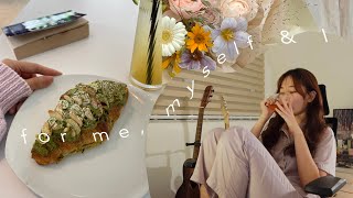 VLOG • my “feel good” routine 💗 dedicating time for myself