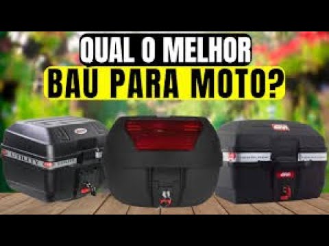 Os 5 Melhores Baús para Motos em 2025 🚀  Qual o Melhor Bauleto para Você?