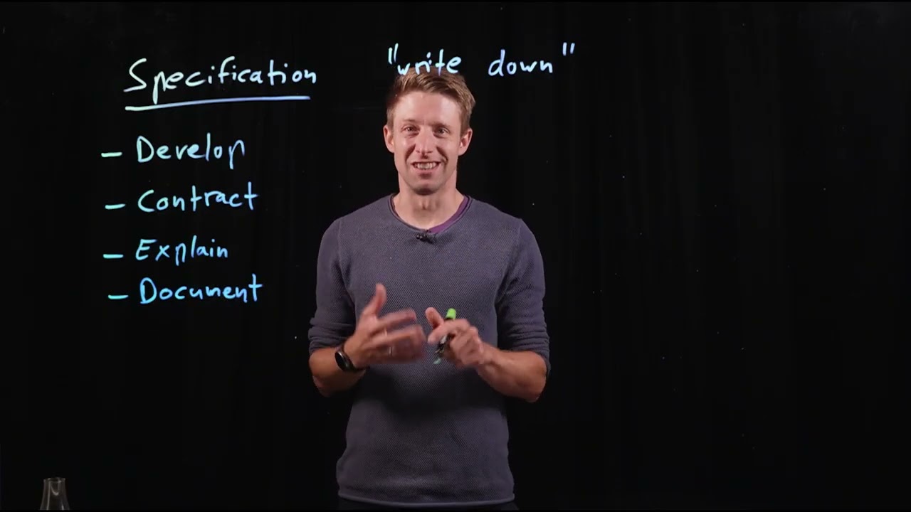 Module 01: Requirements Engineering, Part 03: Specification