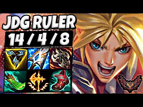 Ezreal vs Kaisa ADC [ JDG Ruler ] Patch 13.17 Korea Grandmaster ✅
