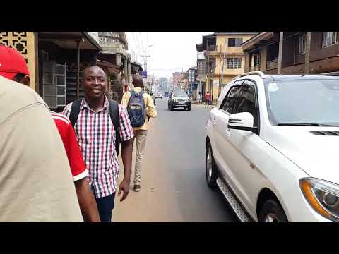 Exploring Freetown (Walking From Saint John Roundabout To Sani Abacha Street).