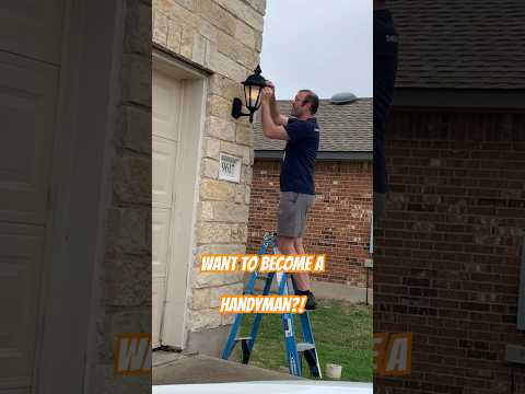 Start making MONEY NOW! Become a HANDYMAN!! #easy #handyman #fun