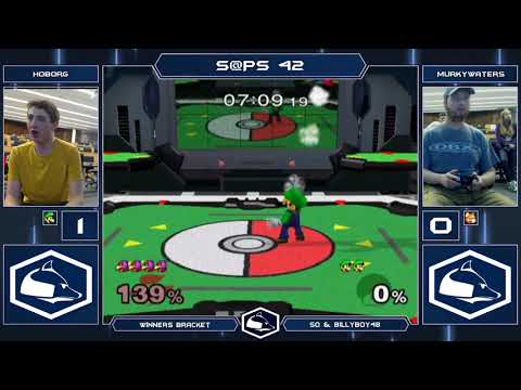 S@PS 42 Melee Singles - Hoborg (Luigi) vs MurkyWaters (Fox/Falco) - Winners Bracket