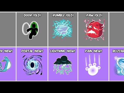 Blox Fruits All Fruits New ICONS Vs Old ICONS! Which Better?