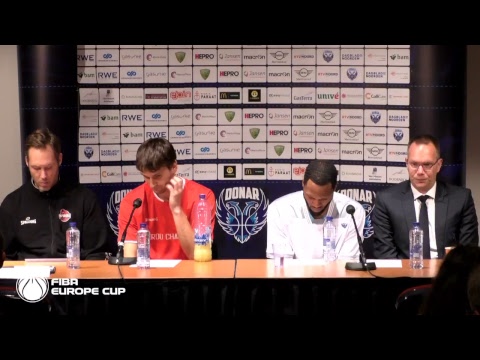 Persconferentie Donar - Spirou Charleroi 201118