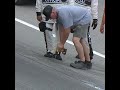 We’ve got a leak in Kansas! ?? | #shorts | NASCAR