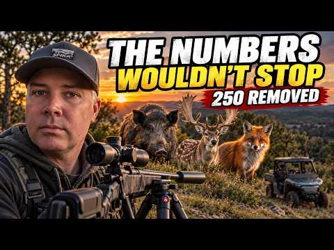 250 FERAL ANIMALS IN 2 NIGHTS | Thermal Pig, Deer & Fox Control