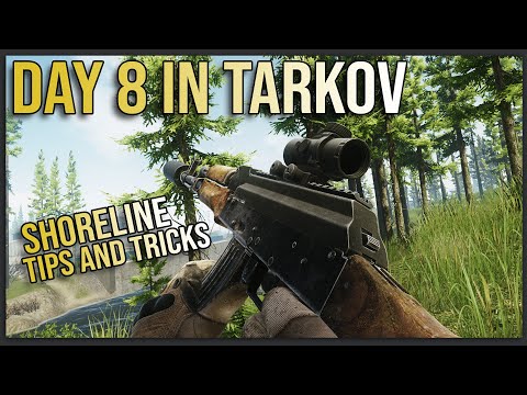 SHORELINE TIPS AND ADVICE - Day 8 Escape from Tarkov FULL Playthrough