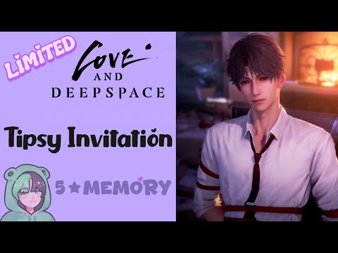 Rafayel: Tipsy Invitation | 5 Star Memory Kindled | Limited | Love and Deepspace | Veiled Whispers