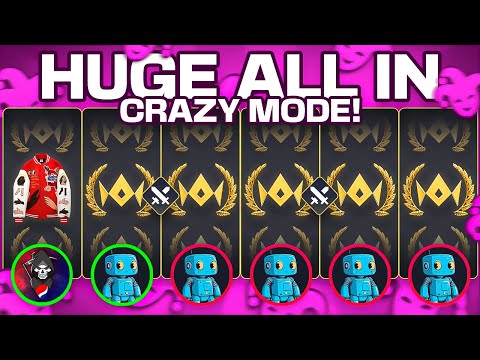 HUGE ALL IN CASE BATTLE ON 2V2V2 MODE! (LUXDROP)