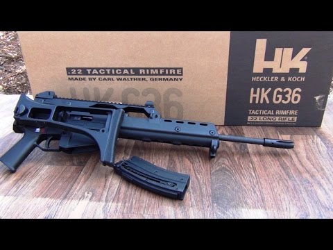 Walther / HK G36 Tactical Rimfire 22lr - NEW - Review