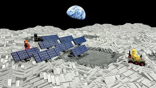 בניית בסיס ירח של LEGO - פרק 1.