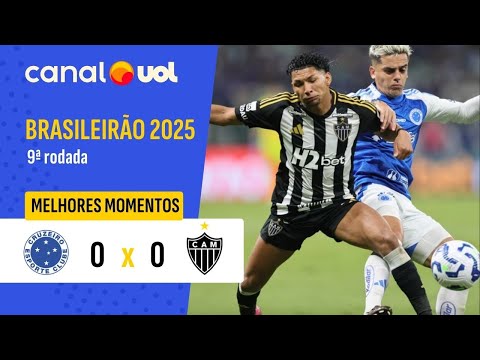 CRUZEIRO 0 X 0 ATLÉTICO-MG: CAMPEONATO BRASILEIRO 2025, VEJA OS MELHORES MOMENTOS!