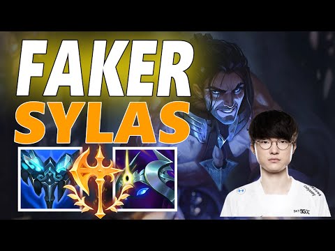 ⚡FAKER SYLAS MID GAMEPLAY⚡SEASON 11 LEAGUE OF LEGENDS