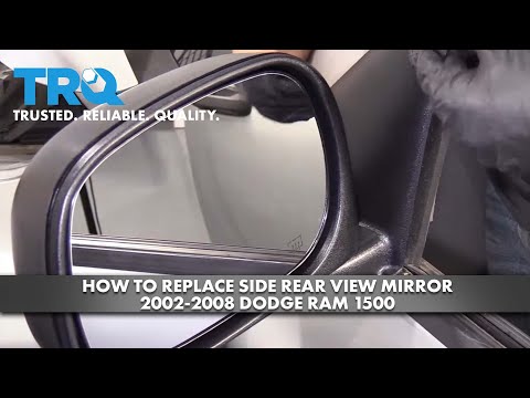 How to Replace Side Rear View Mirror 2002-08 Dodge RAM 1500